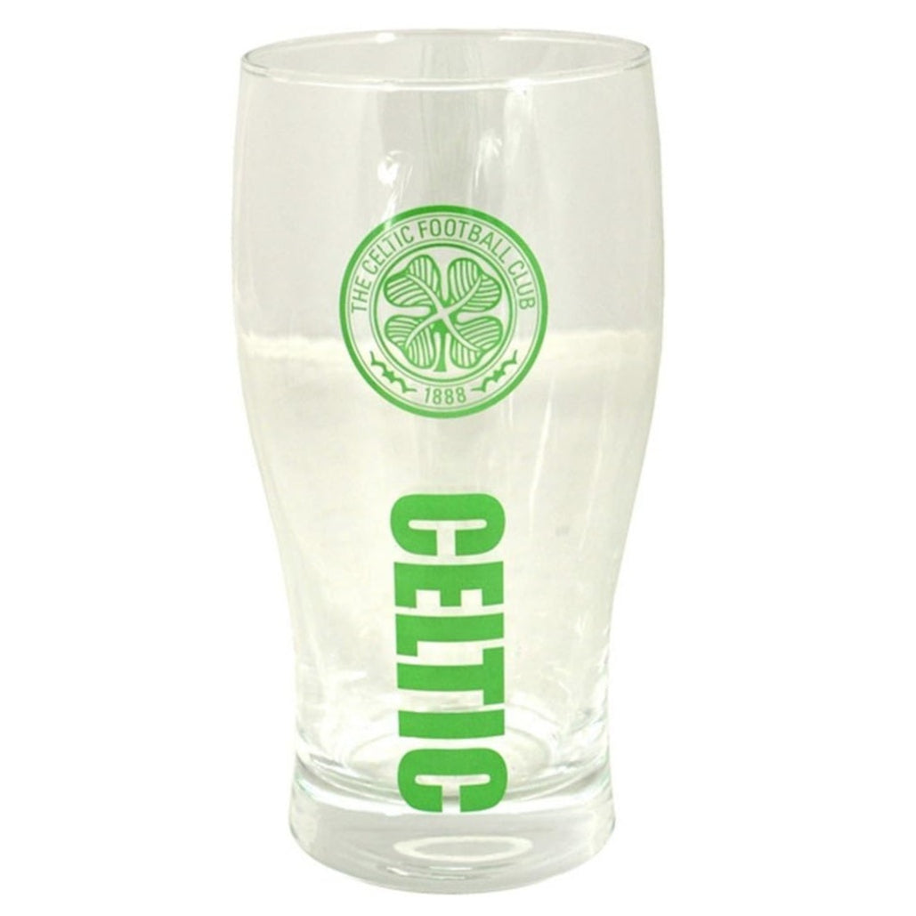 celtic fc tulip pint glass